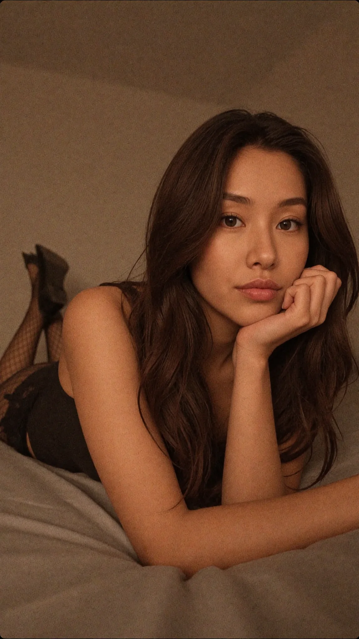 Naya — Dark Room Black Fishnet